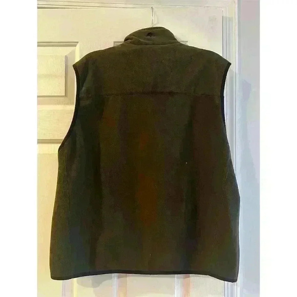 Timberland Men's XL Green Softshell Vest Casual Full Zip Pockets - Picture 8 of 8